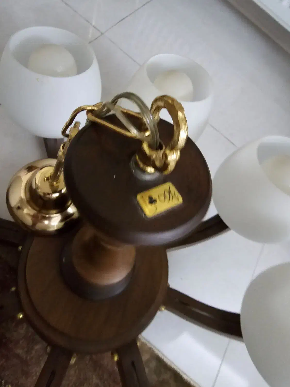 لوستر ۸ شاخه|لوستر و چراغ آویز|ری, هاشم‌آباد|دیوار