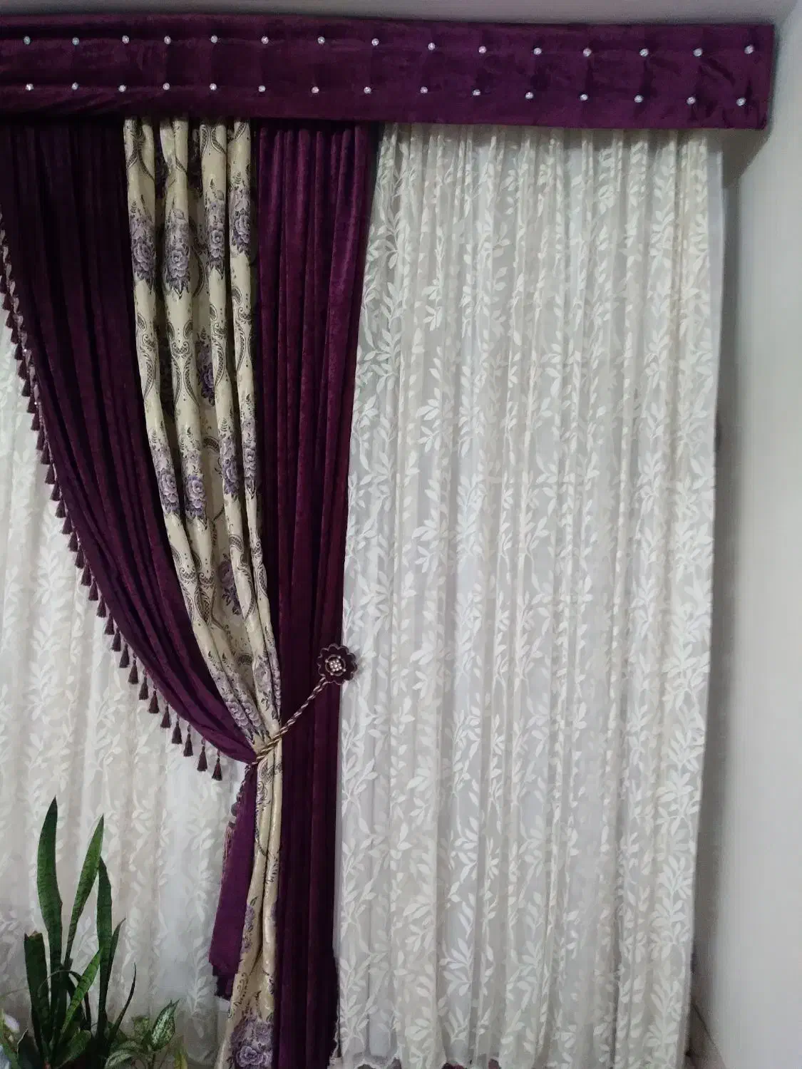 پرده سلطنتی|پرده، رانر، رومیزی|کازرون, |دیوار