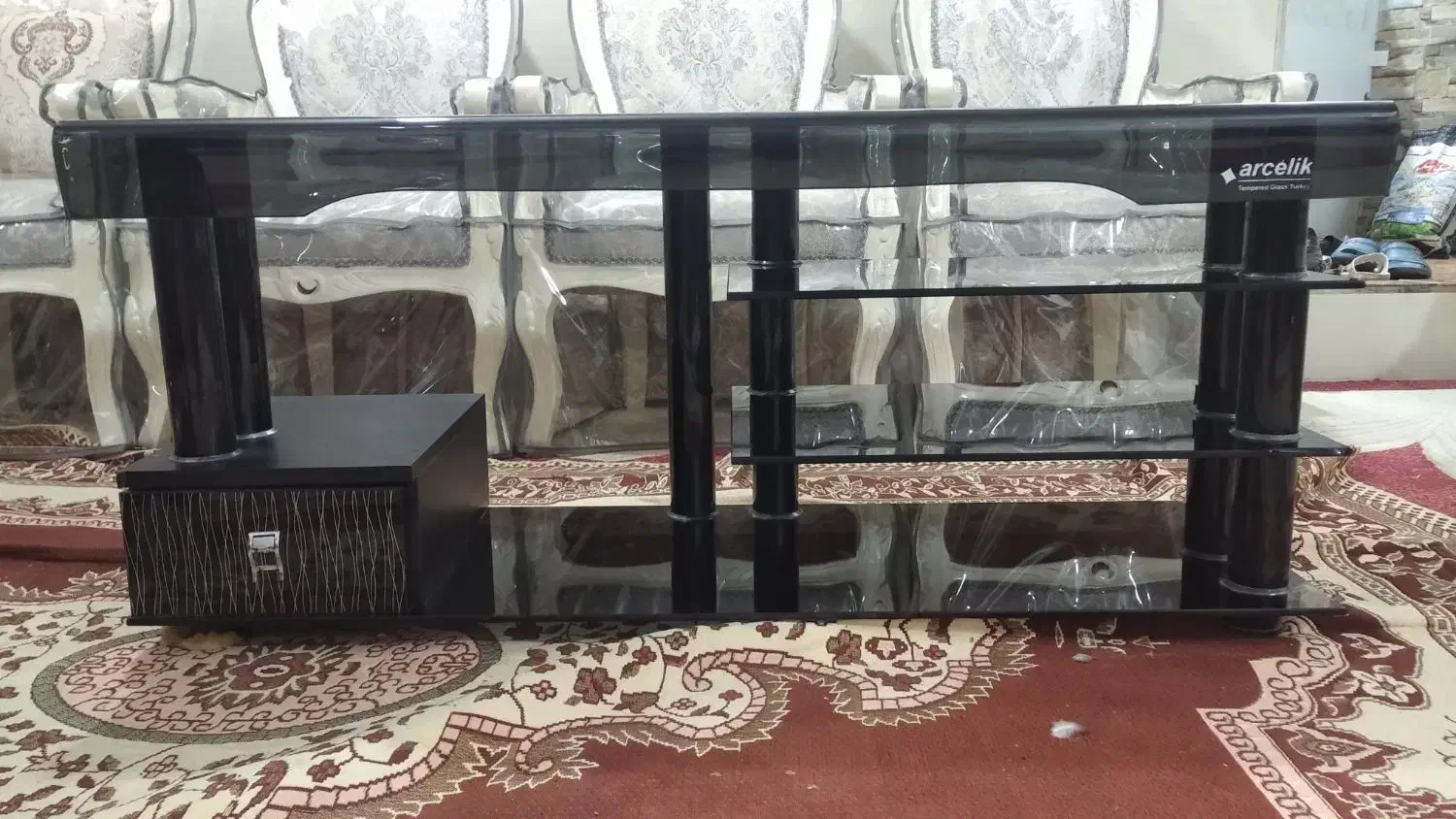 میز تلویزیون شیشه‌ای|میز تلویزیون|جهرم, |دیوار