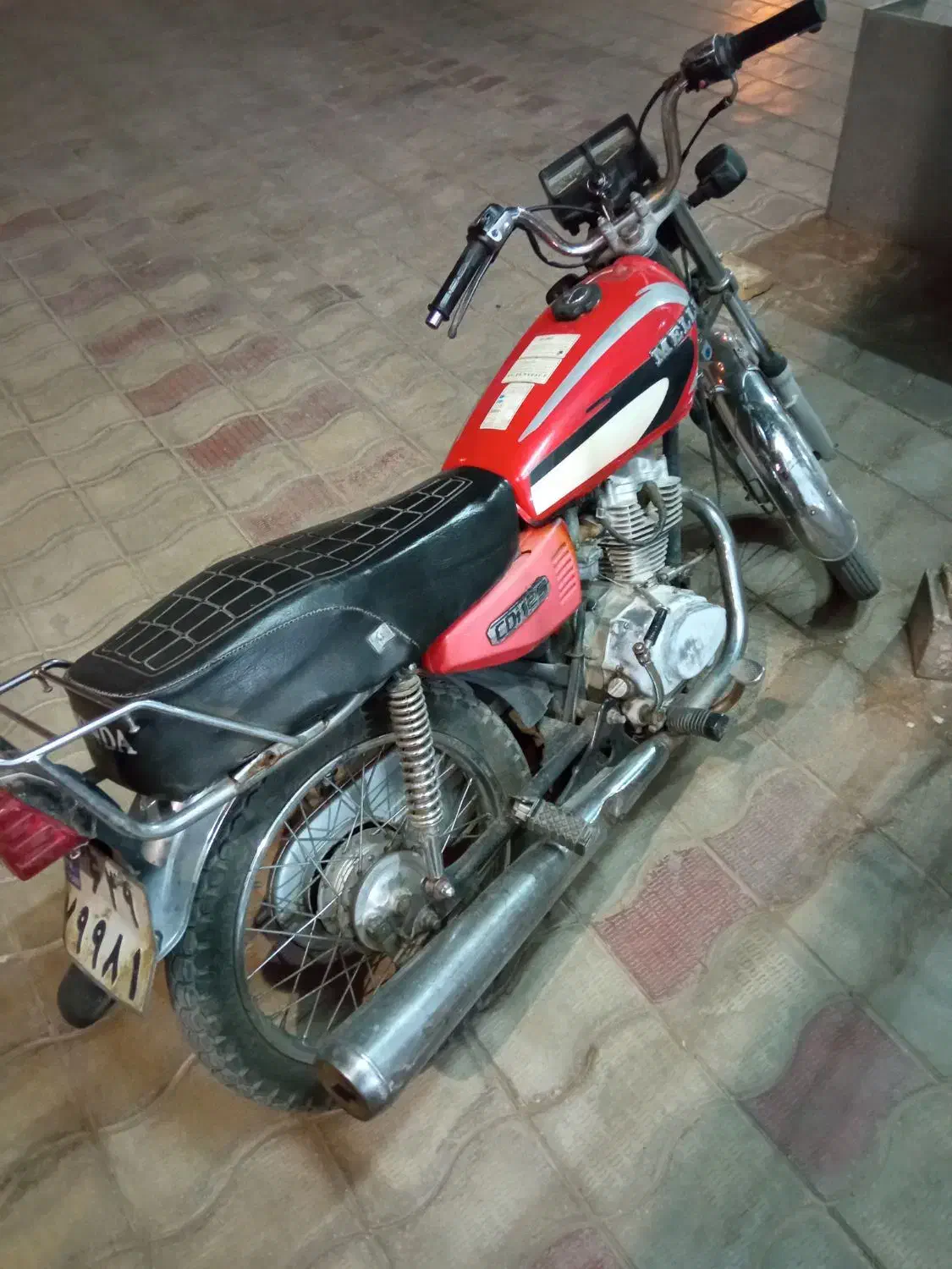 فروش موتورسیکلت ملی مدل ۸۵|موتورسیکلت|طبس, |دیوار