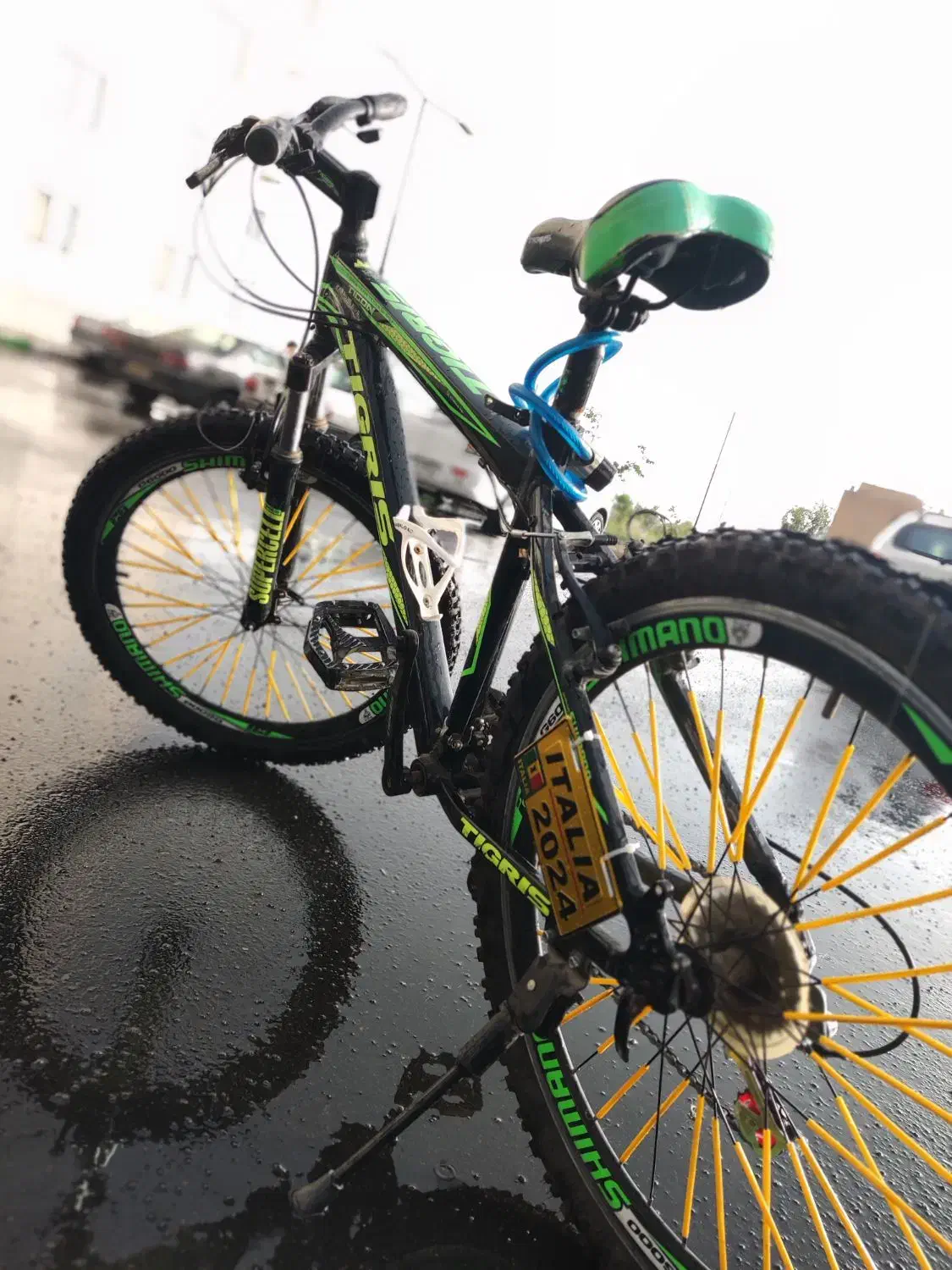 دوچرخه تایگریس سایز ۲۶ سبز|دوچرخه، اسکیت، اسکوتر|تهران, شهرک امیرالمومنین|دیوار