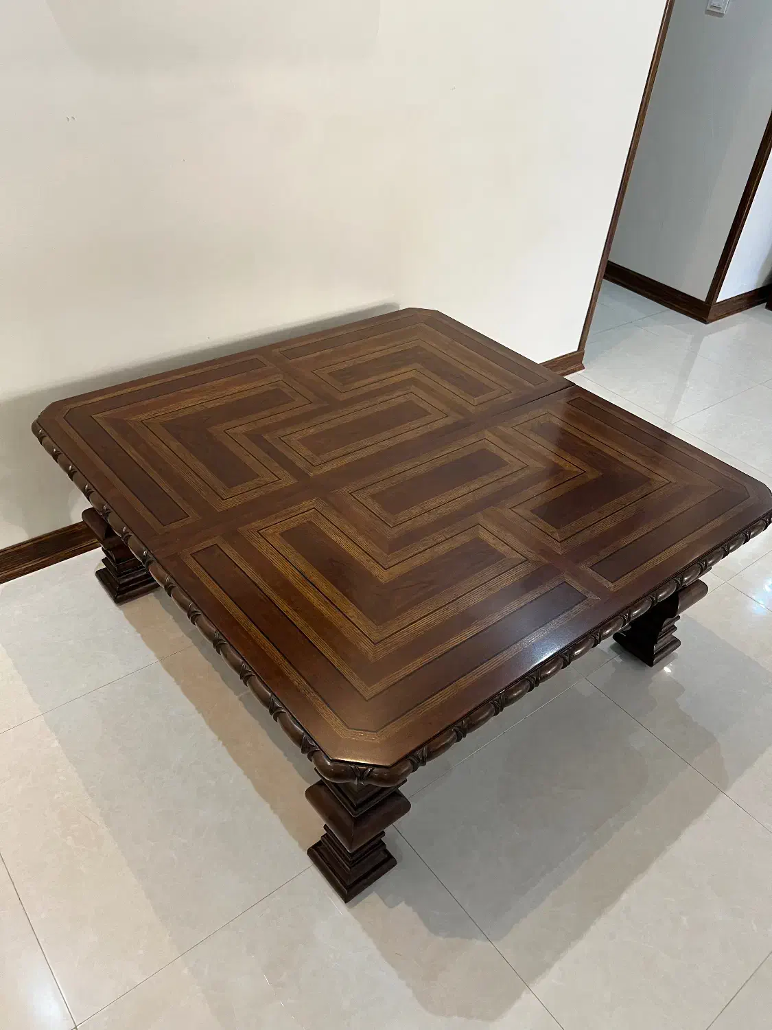 میز جلو مبلی تمام چوب وارداتی موندریان آمریکایی|مبلمان خانگی و میز عسلی|تهران, حبیب الله|دیوار