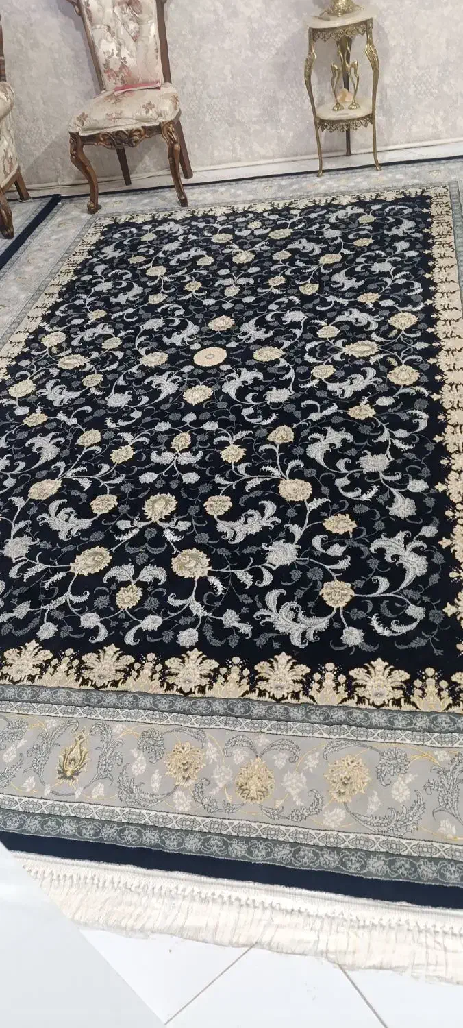 فرش ماشینی 9متری جفت|فرش|خاوران, |دیوار