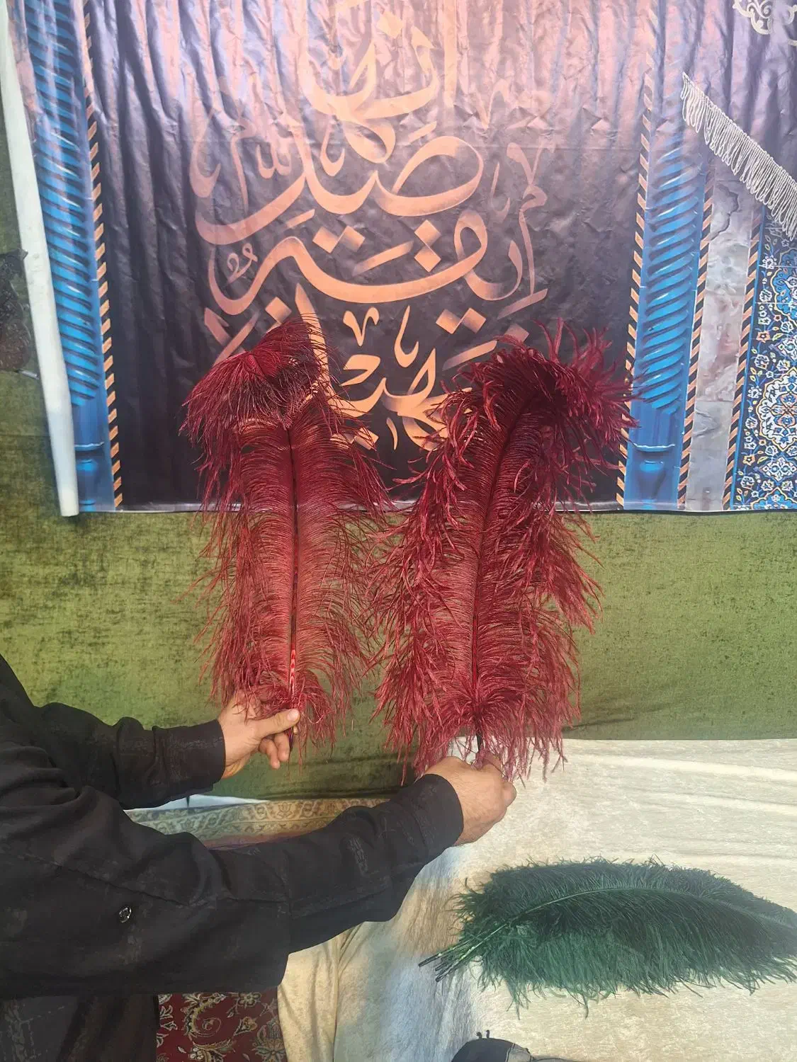 پر علم یا همون علامت|کلکسیون اشیاء عتیقه|مشهد, طبرسی شمالی|دیوار