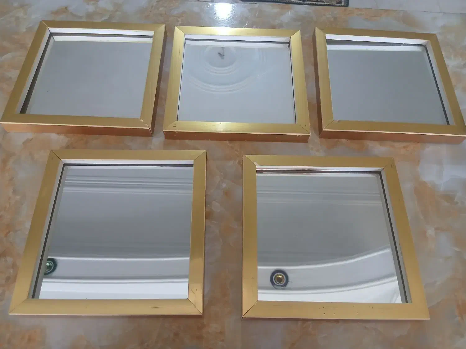 ۵تا آینه بدون شکستگی|آینه|نهاوند, |دیوار