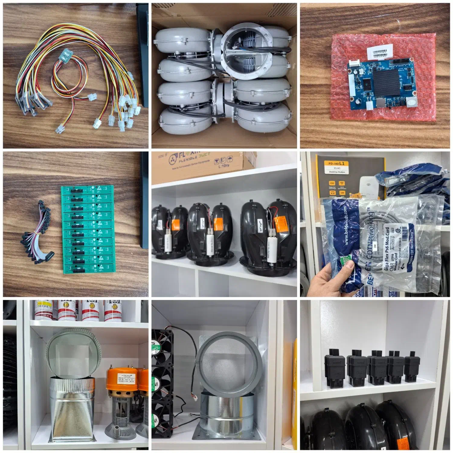 فن حلزونی شبیه ساز رایزر فلت سوکت پاور کمبی(فلکسی)|قطعات و لوازم جانبی رایانه|اهواز, کوروش|دیوار