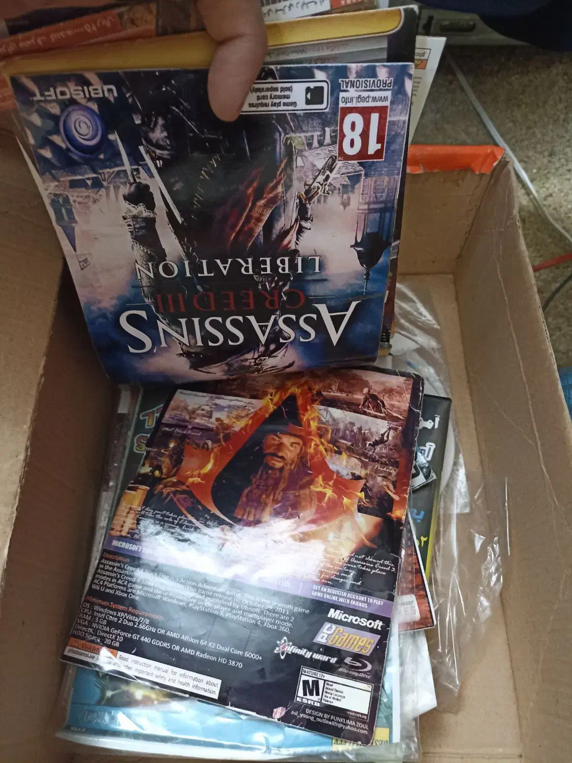 سی دی بازی و نرم افزار کامپیوتر|کنسول، بازی ویدئویی و آنلاین|نیشابور, هفده شهریور|دیوار