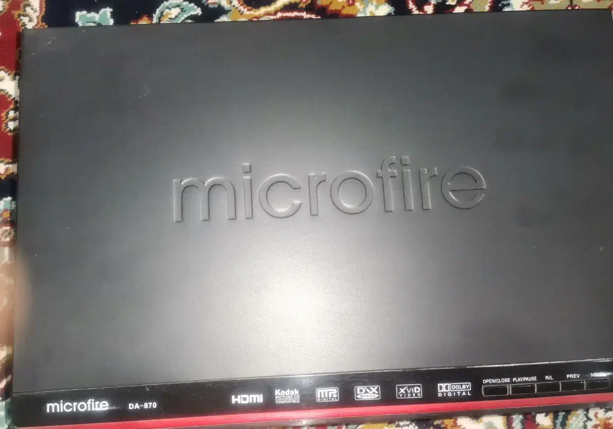دستگاه پخش کننده دی وی دی میکروفایر تمیز و سالم|پخش‌کننده DVD و ویدیو|تهران, شهرک چیتگر|دیوار