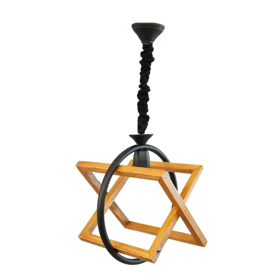 آویز های چوب و فلز|لوستر و چراغ آویز|تبریز, |دیوار