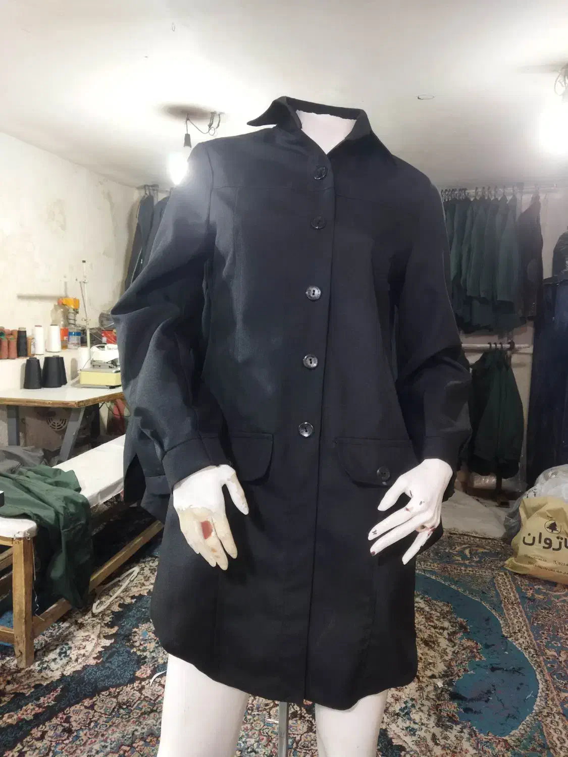 مانتو اسپرت دانشجویی مجلسی|لباس|اصفهان, ارزنان|دیوار