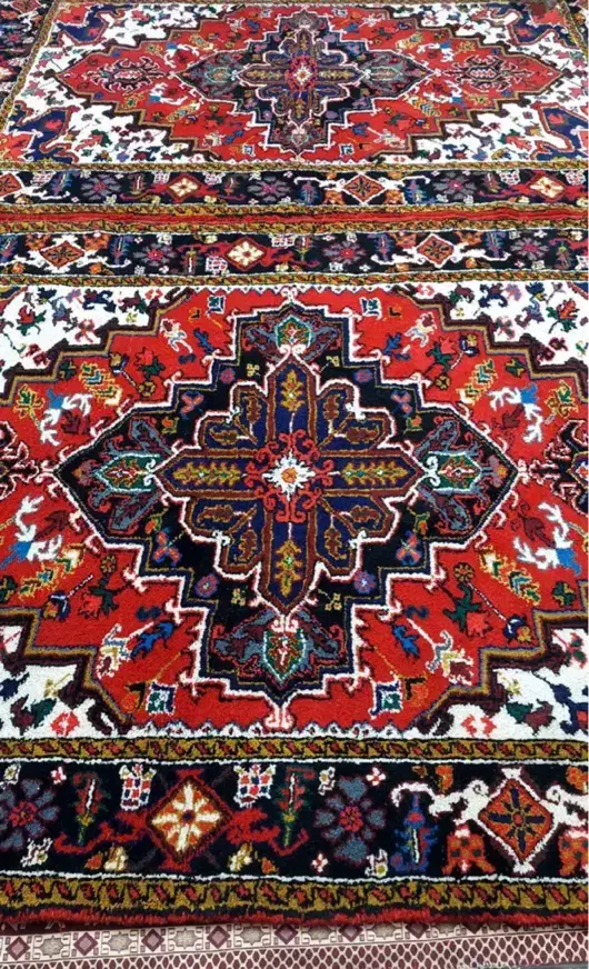 فرش دستباف هریس جفت ۶ متری( آذربایجانشرقی)|فرش|بوشهر, |دیوار