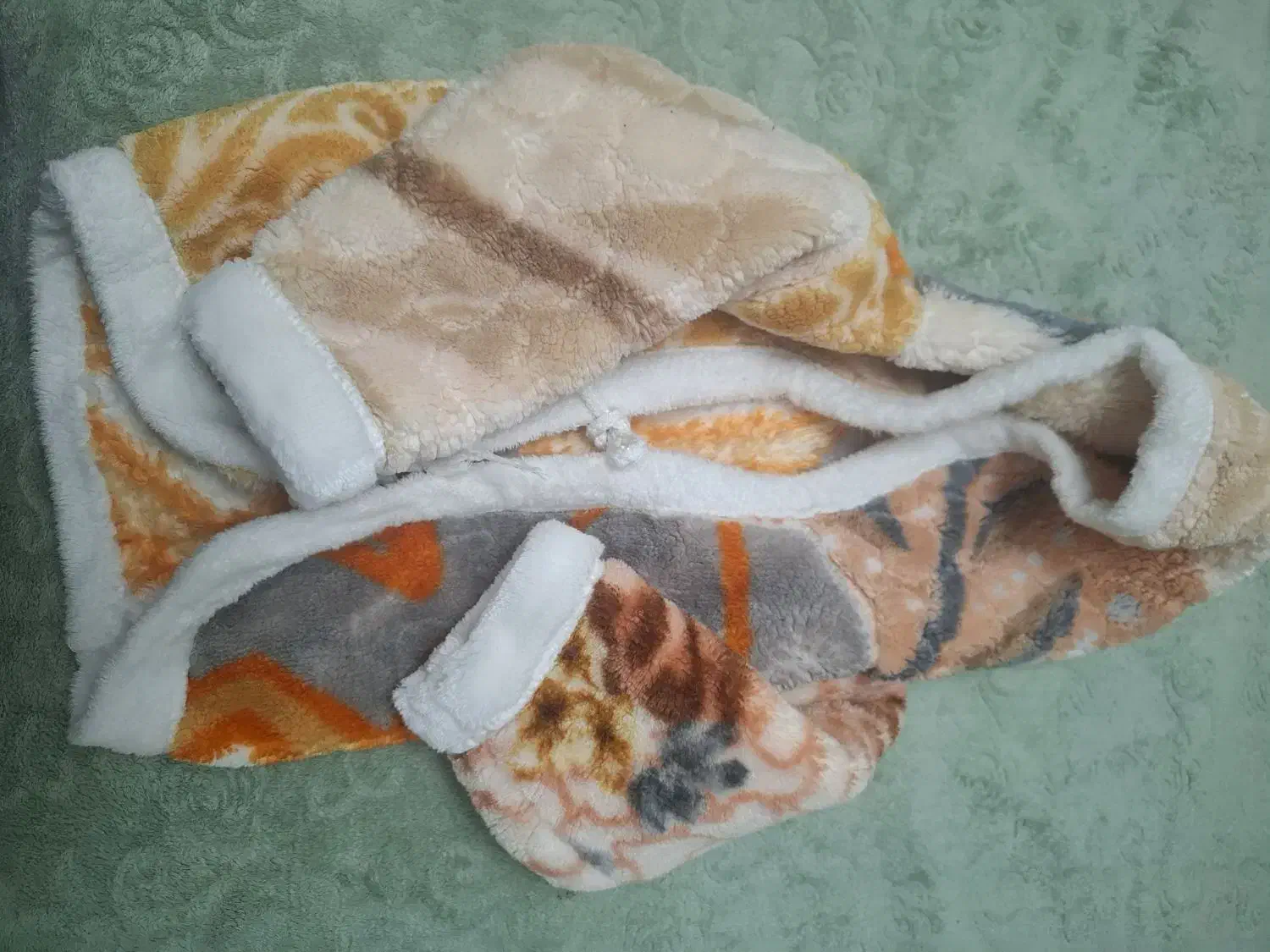 کاپشن پتویی گرم|کفش و لباس بچه|سمنان, |دیوار