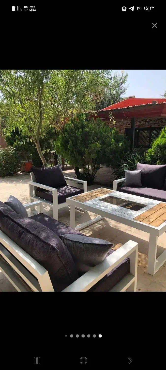 صندلی ویلایی گلبرگ مبل ال|صندلی و نیمکت|محمدشهر, محمدشهر|دیوار