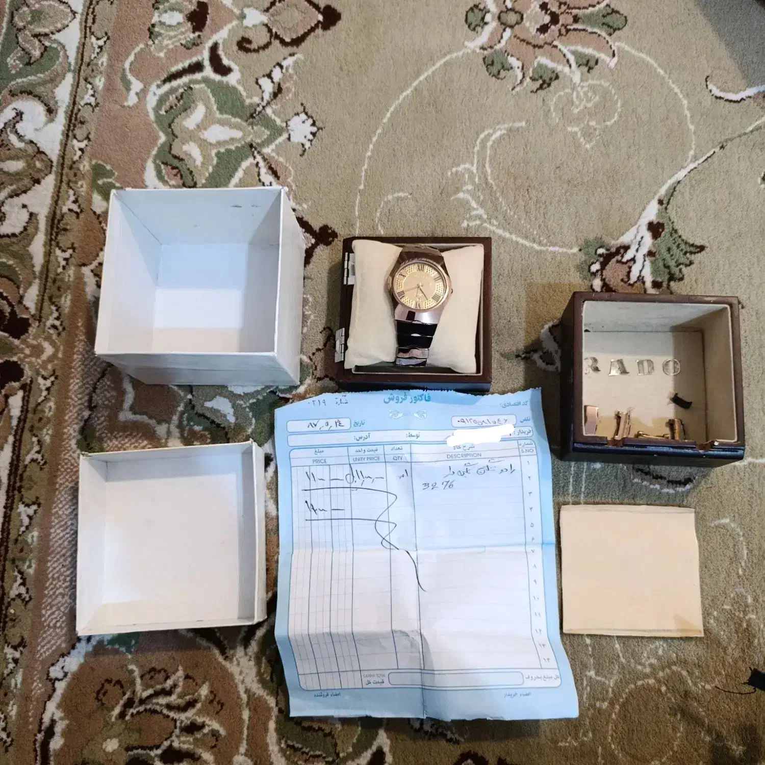 ساعت رادو 72برلیان|ساعت|تهران, اسکندری|دیوار