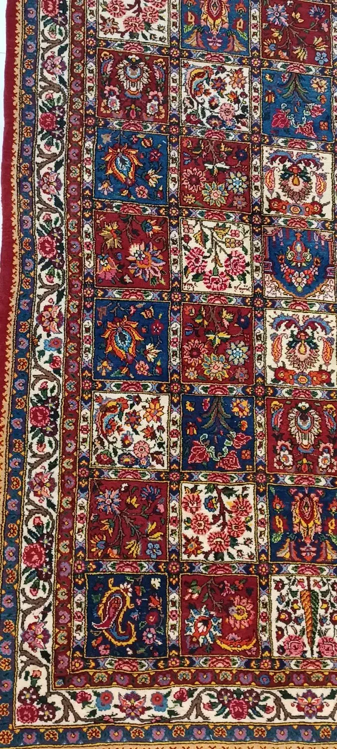 فرش دستباف خشتی چالشتر|فرش|رباط‌کریم, شترخوار|دیوار