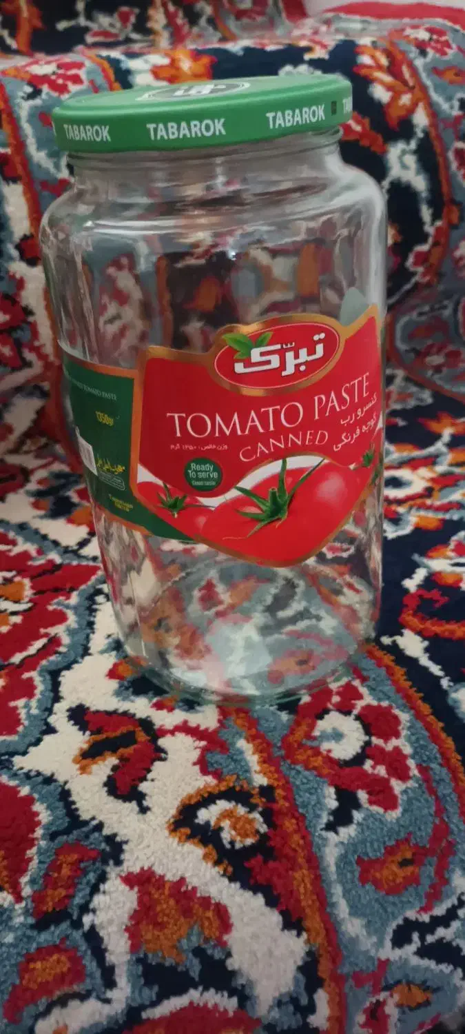 شیشه رب،تمیزوسالم|ظروف نگهدارنده، پلاستیکی، یک‌بارمصرف|قم, ولیعصر|دیوار