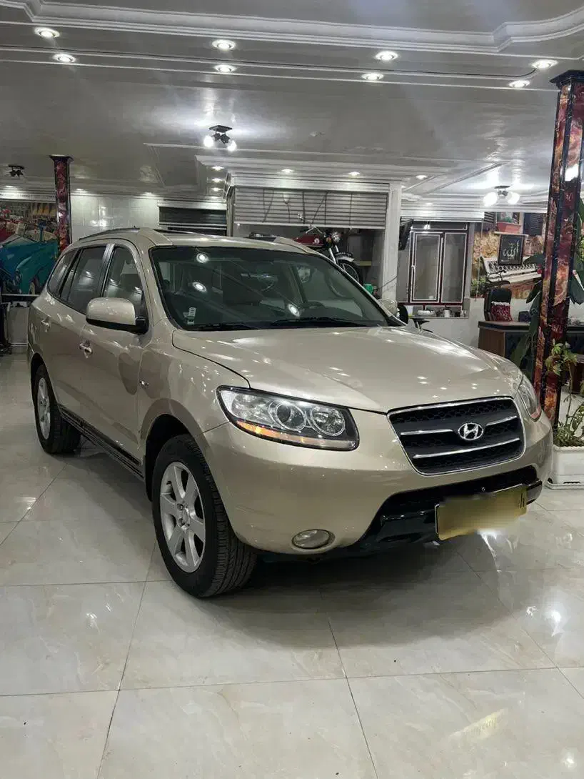 سانتافه ۲۰۰۷ بژ متالیک درجه یک استثنایی|خودرو سواری و وانت|تبریز, |دیوار