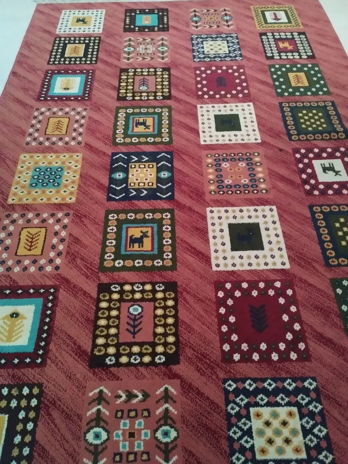 گلیم فرش ۶ متری در حد نو تمیز|گلیم، جاجیم، گبه|دهلران, |دیوار