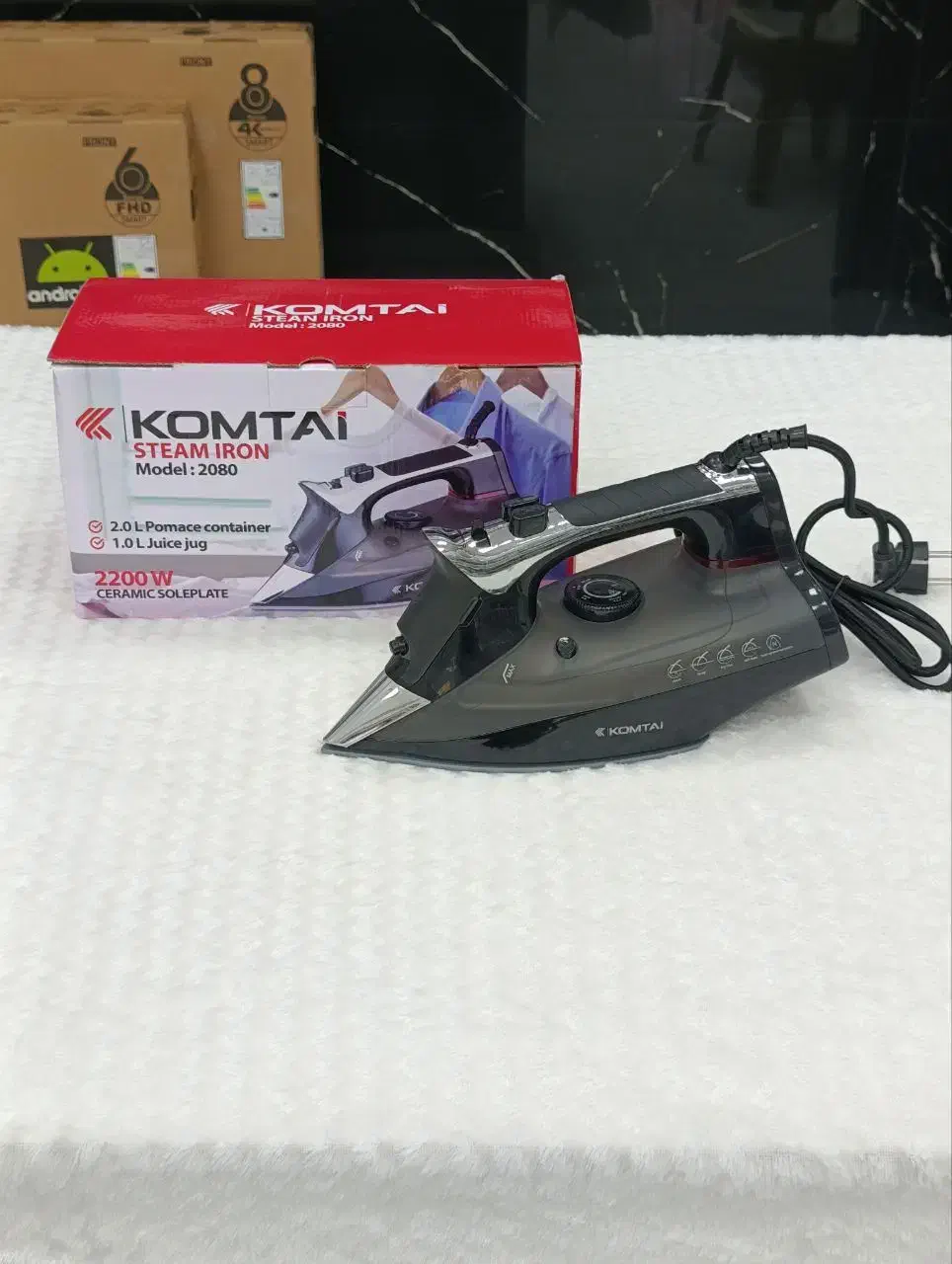 اتو بخارKOMTAI فروش اقساطی|اتو و لوازم اتو|خرمآباد, |دیوار