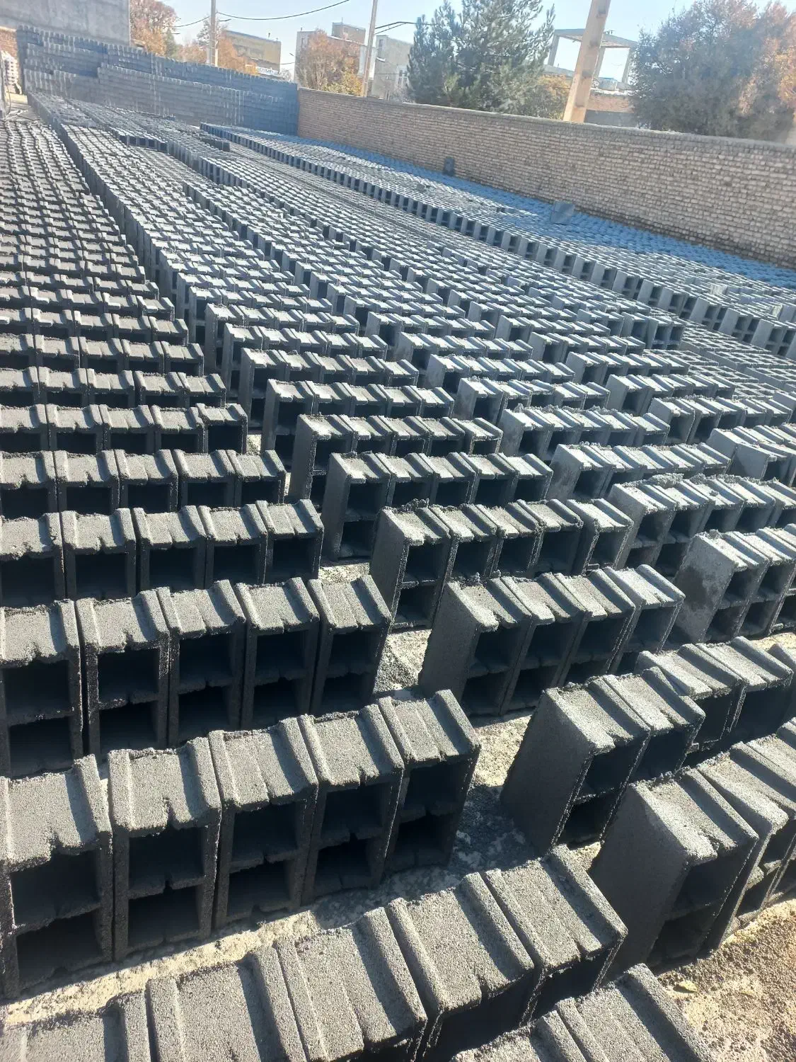 بلوک و پایه فنس.سفال|مصالح و تجهیزات ساختمان|خمین, |دیوار