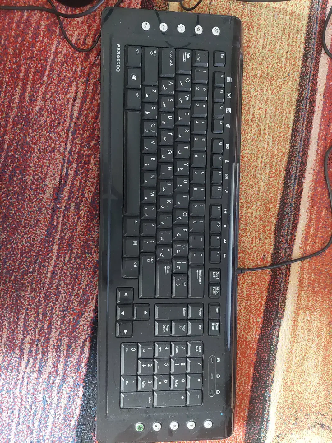 کیبورد فراسو|قطعات و لوازم جانبی رایانه|رودهن, |دیوار