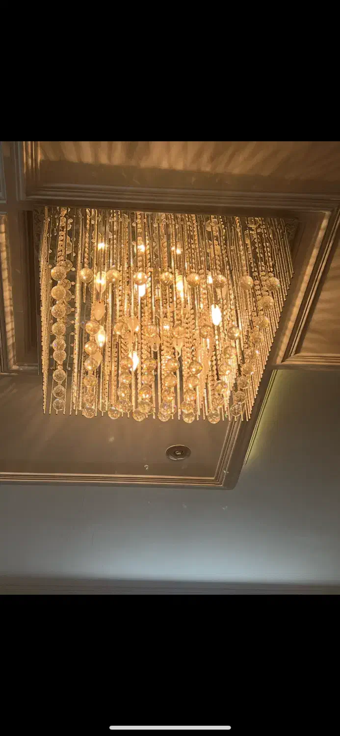 لوستر|لوستر و چراغ آویز|قم, سالاریه|دیوار