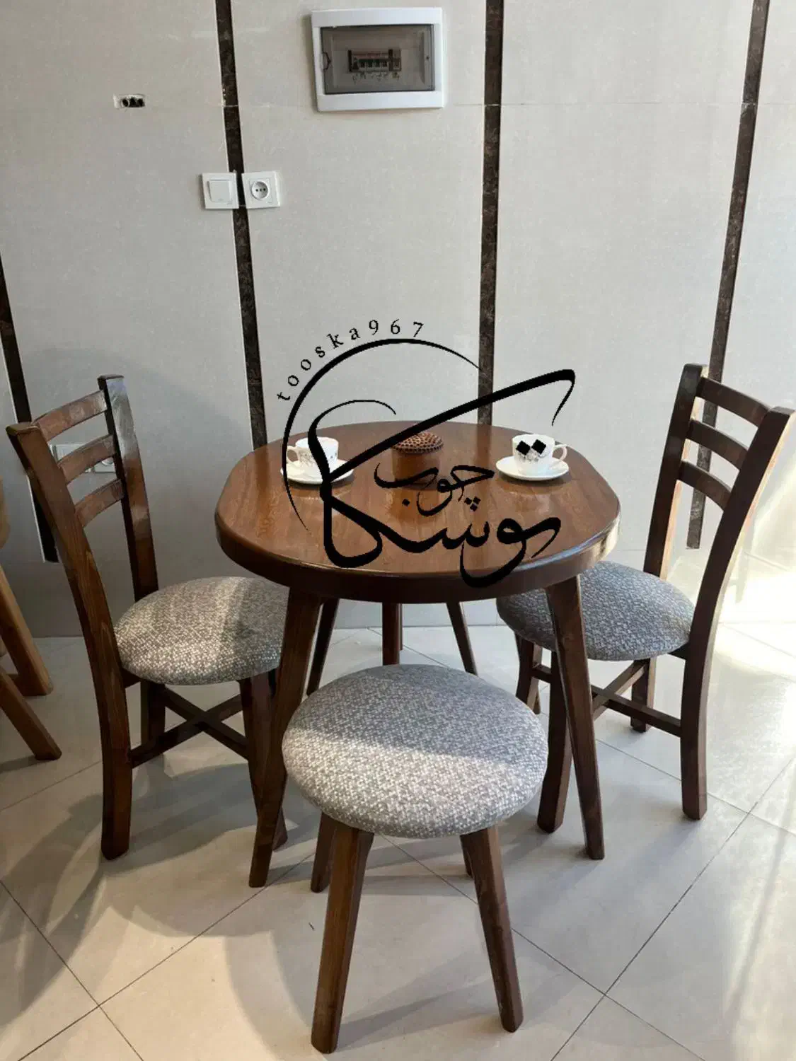 توسکاچوب میز ناهار خوری مدل ورنا|میز و صندلی غذاخوری|فردیس, قریشی|دیوار