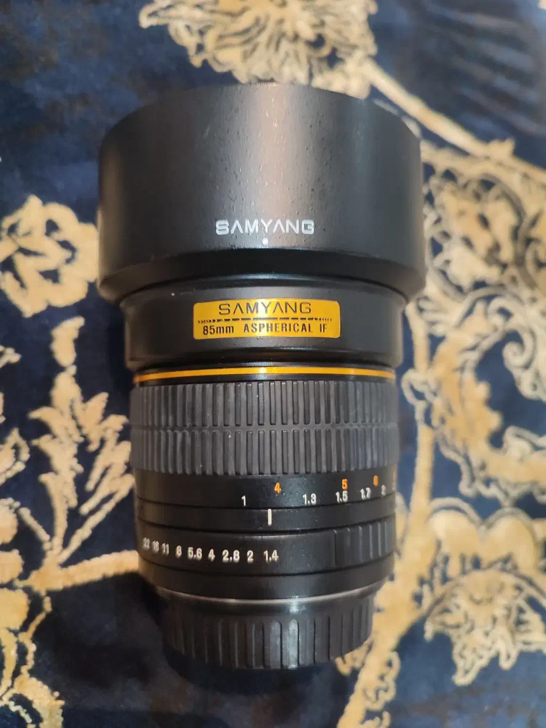 لنز 85 سام یانگ فوکوس دستی در حد نو|دوربین عکاسی و فیلمبرداری|اصفهان, کوی شهید کشوری|دیوار
