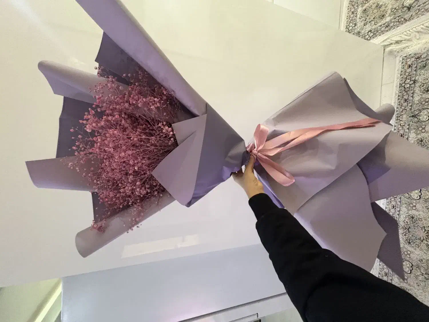 دسته گل بزرگ ژیپسوفیلا|گل و گیاه طبیعی|اصفهان, جوزدان الیادران|دیوار