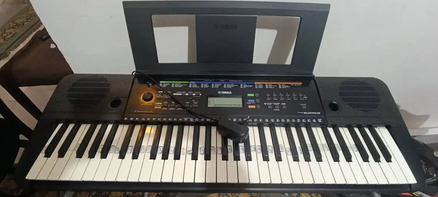 ارگ یاماها e253 با کارتون|پیانو، کیبورد، آکاردئون|تهران, آذری|دیوار