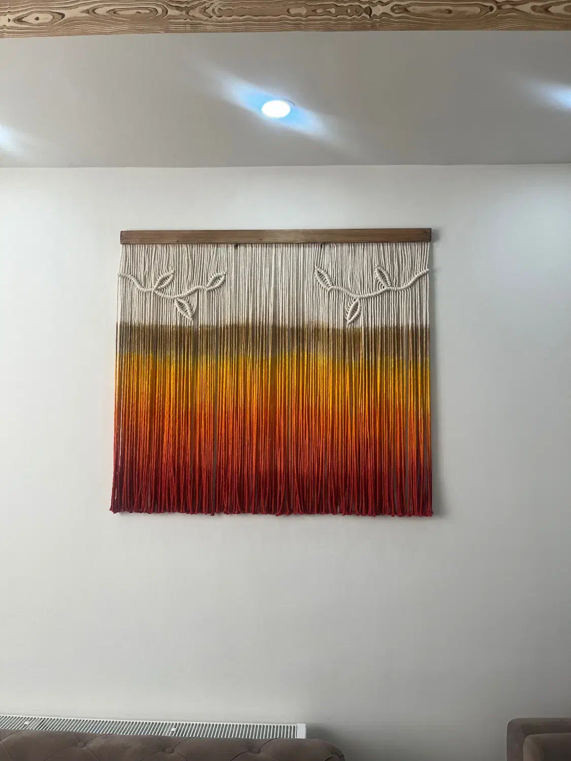 بومریس مکرومه|تابلو، نقاشی، عکس|محمدیه-قزوین, |دیوار