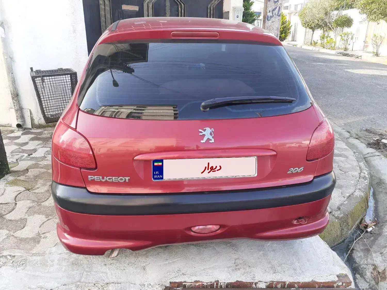پژو ۲۰۶ تیپ ۲|خودرو سواری و وانت|بندر انزلی, معلم|دیوار