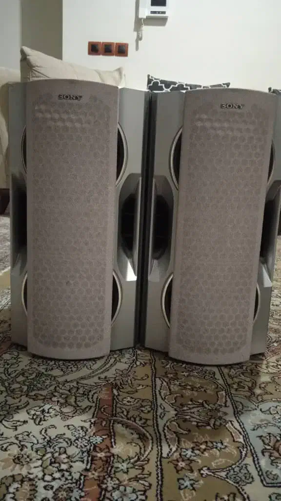 بلندگو های ساب ووفر و یه جفت اسپیکر سونی|سیستم صوتی خانگی|قدس, شهر‌قدس|دیوار