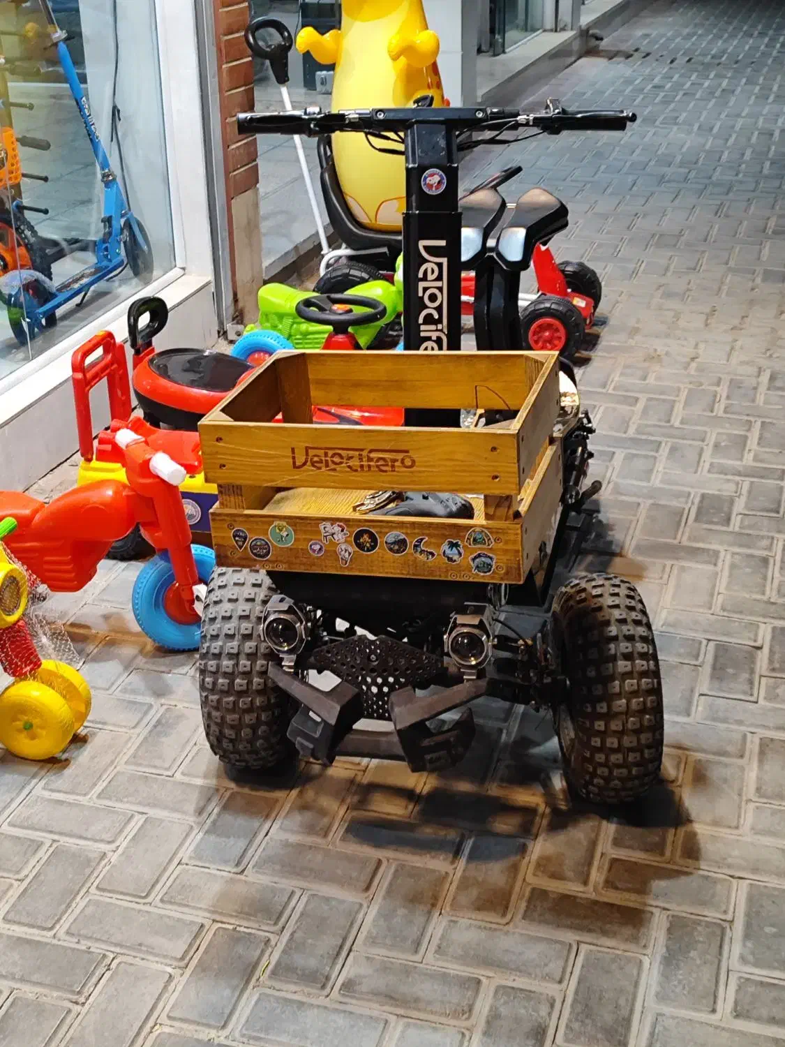 سه چرخ برقی کویر آفرودی بی نظیر|دوچرخه، اسکیت، اسکوتر|شاهین‌شهر, مخابرات (شهید بهشتی)|دیوار