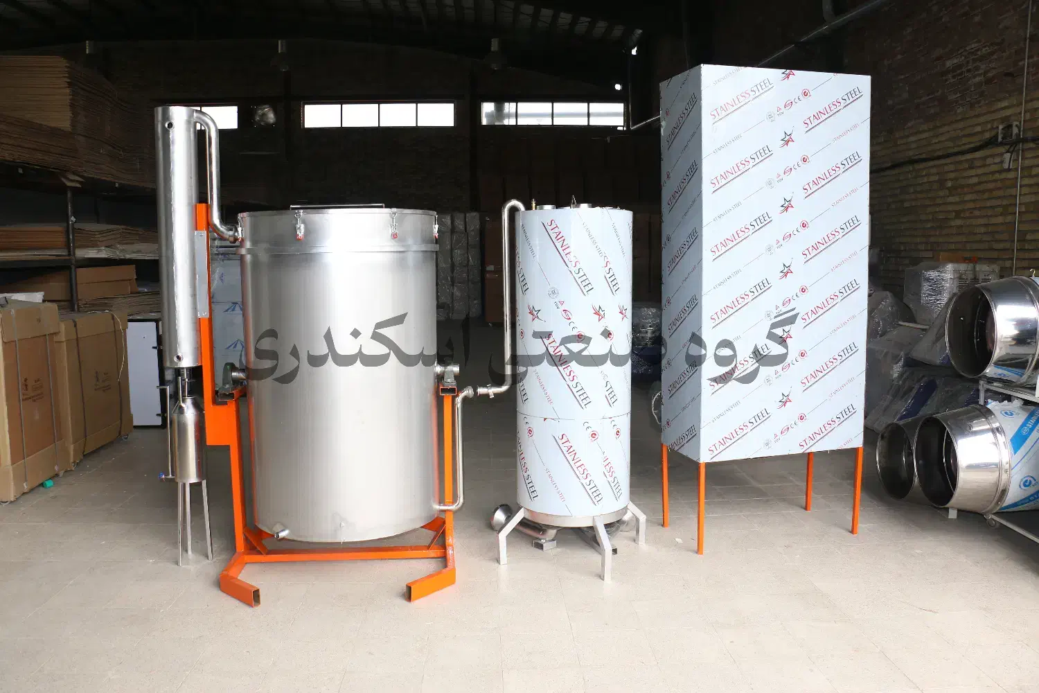 دستگاه دیگ گلابگیری عرق گیر گلاب گیری عرقیجات 1000|ماشین‌آلات صنعتی|بیرجند, |دیوار