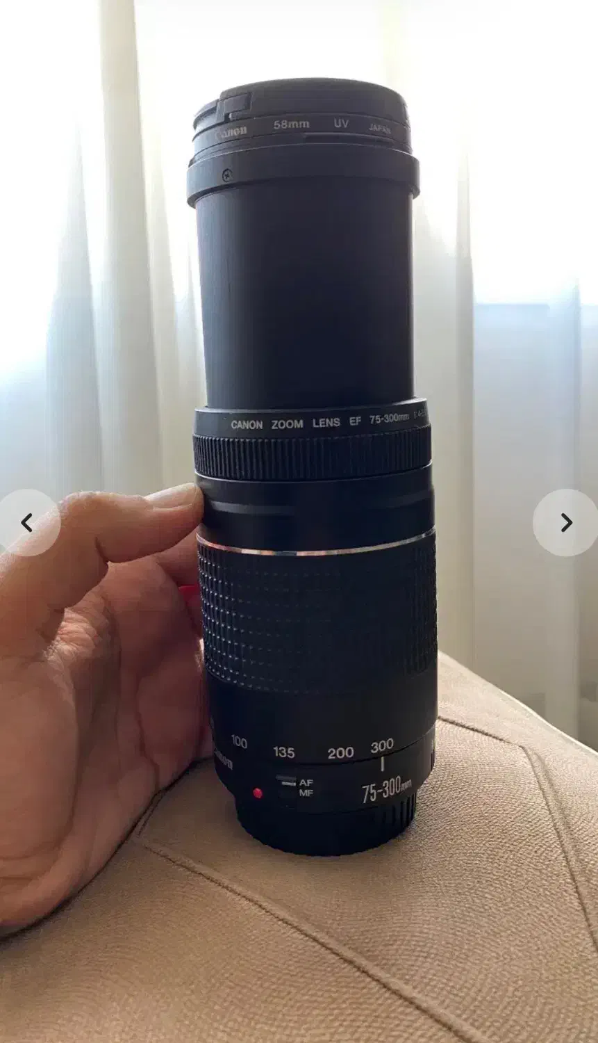 دوربین کانن ۳۰۰-۷۵ تله|دوربین عکاسی و فیلمبرداری|کیش, |دیوار