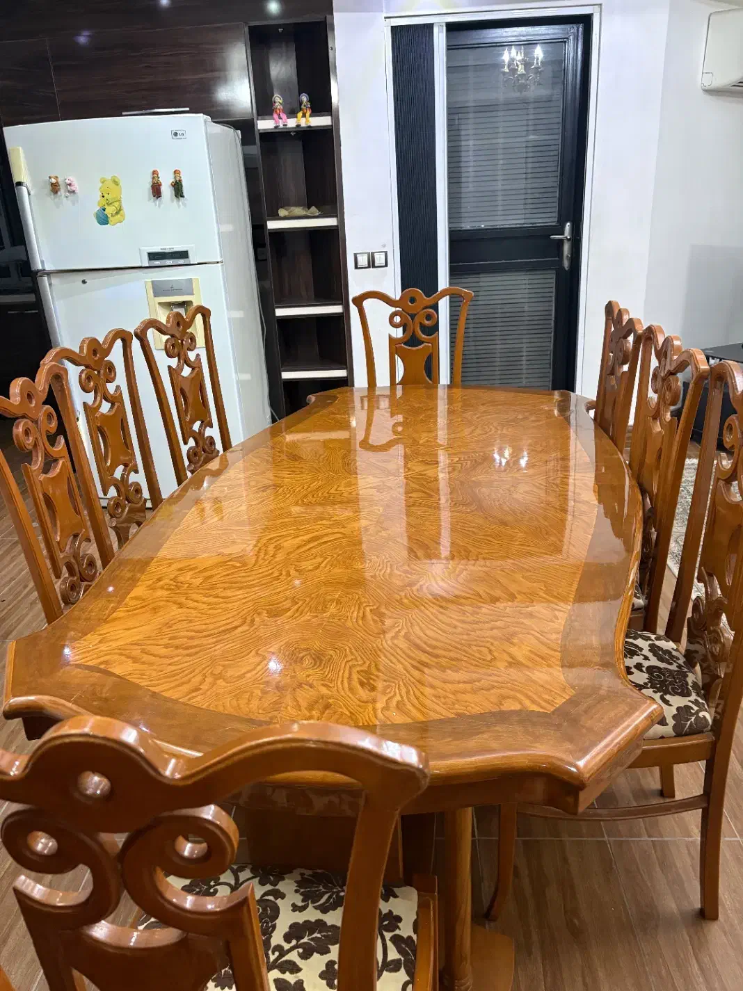 میزناهارخوری ۸ نفره بسیار شیک|میز و صندلی غذاخوری|تنکابن, |دیوار