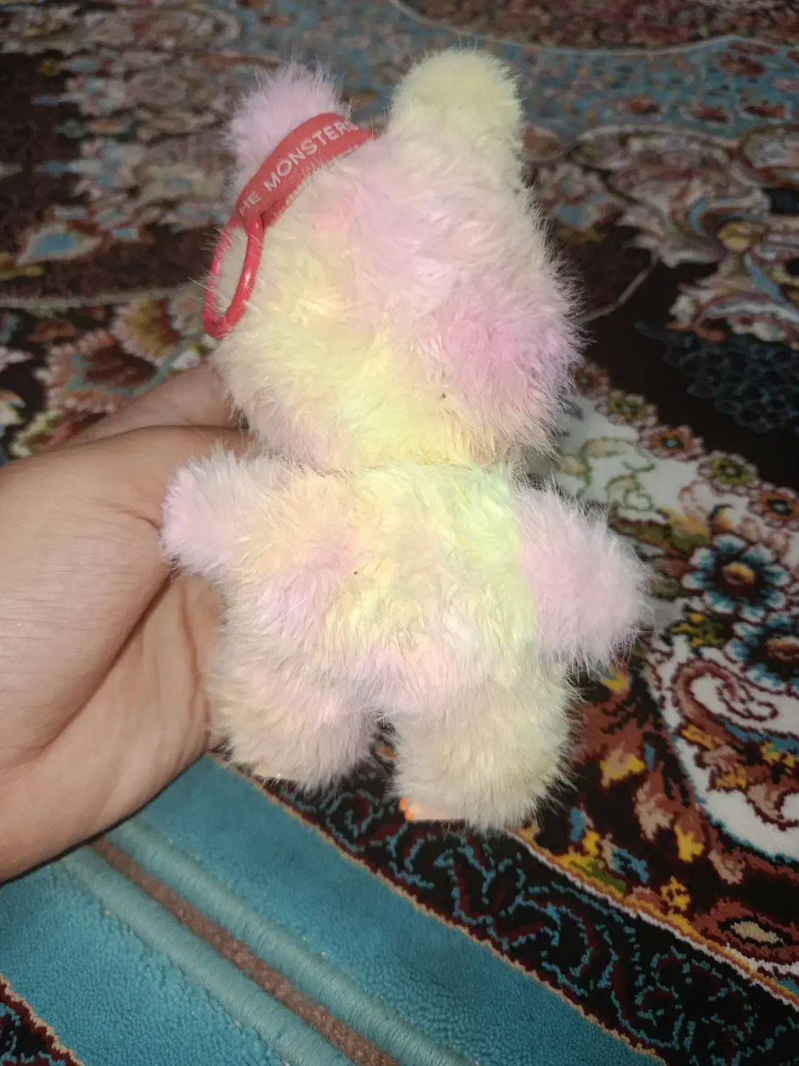 عروسک لبوبو رنگ صورتی|اسباب‌بازی بچه|آق قلا, |دیوار