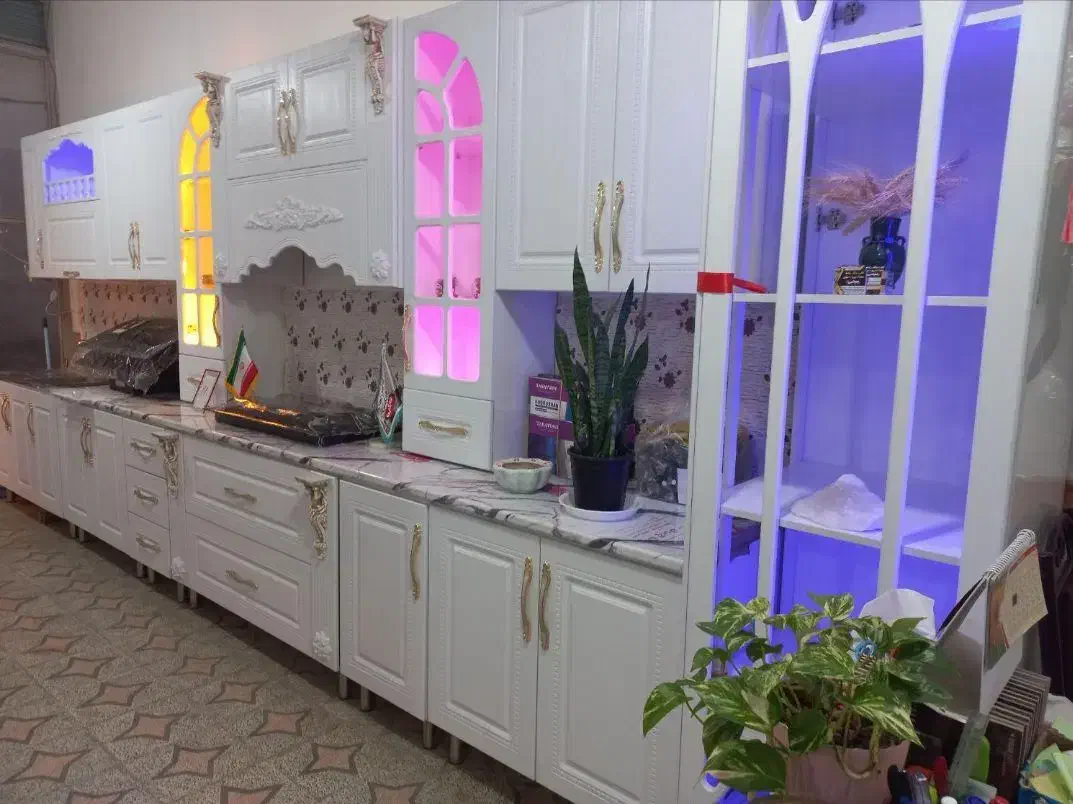 کابینت آشپزخانه جذاب کد 0۱57753|مصالح و تجهیزات ساختمان|کوچصفهان, |دیوار