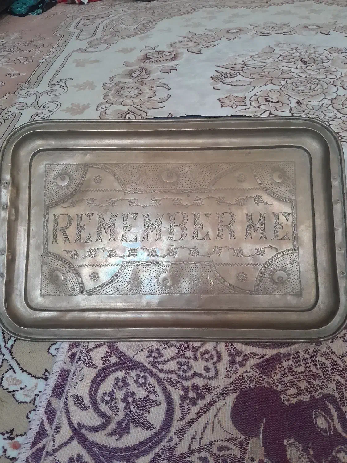 سینی‌قلم‌کاری‌قدیمی|کلکسیون اشیاء عتیقه|اراک, |دیوار