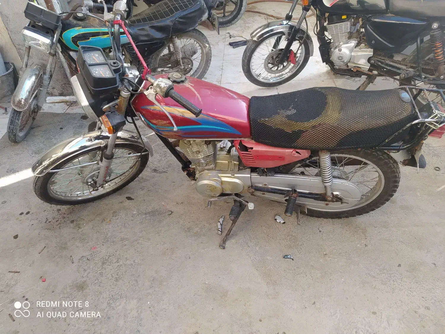 ساوین۱۵۰ مزایده ای|موتورسیکلت|قشم, |دیوار