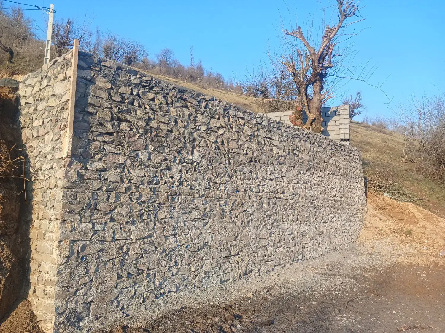 سنگ چینی(لاشه چینی)|خدمات پیشه و مهارت|رستم‌آباد, |دیوار