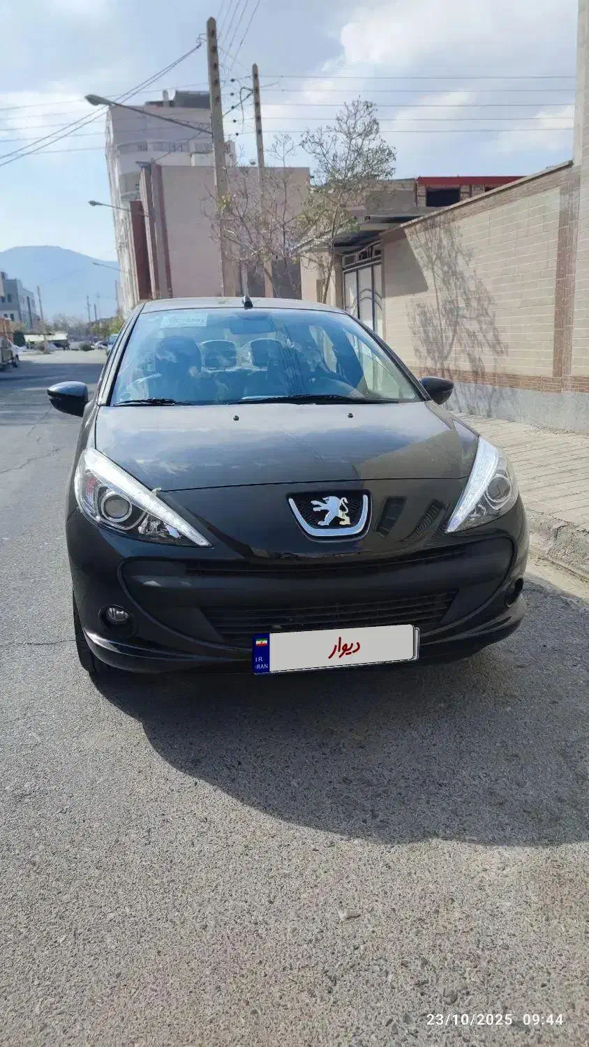 پژو 207i TU5P فلز ،مشکی 1404|خودرو سواری و وانت|بیرجند, |دیوار