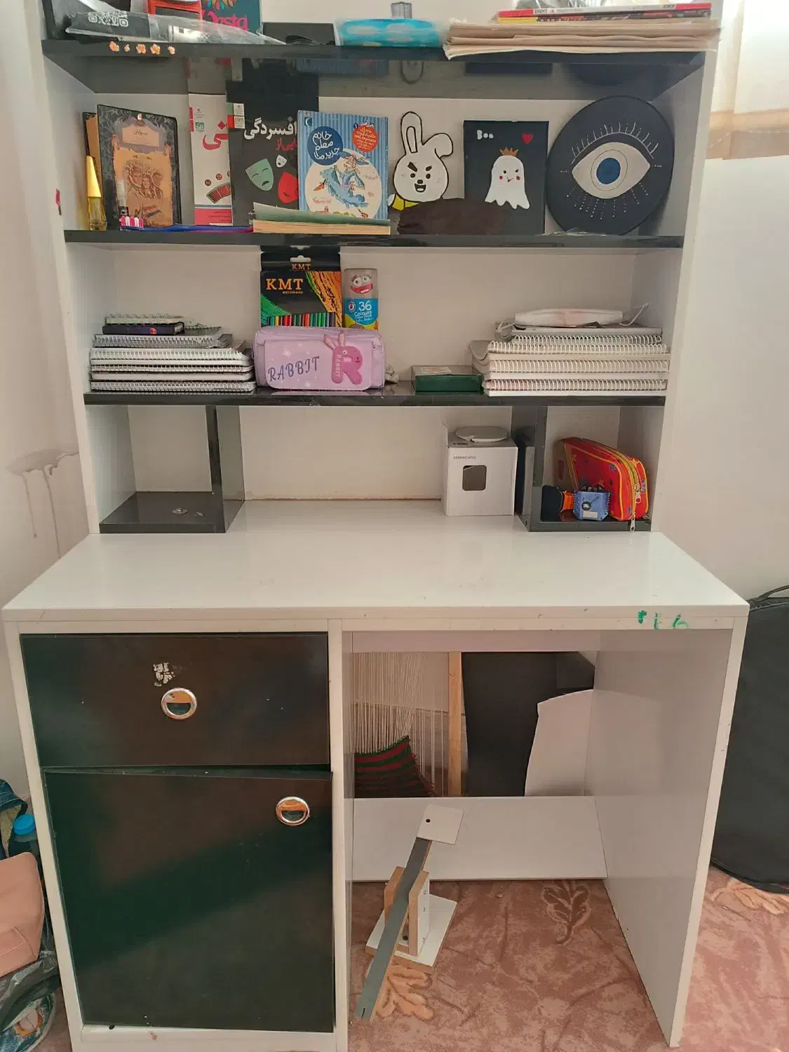 میز تحریر|میز تحریر و کامپیوتر|بیرجند, |دیوار