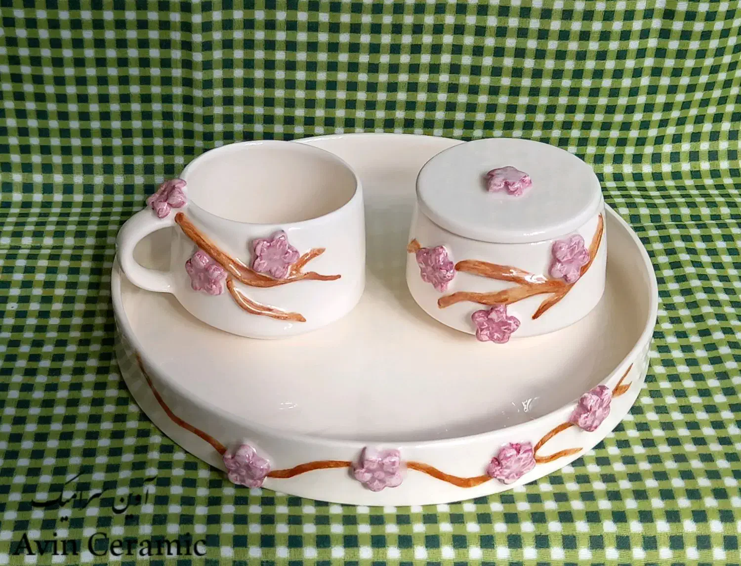 ظروف سرامیکی دستساز|صنایع دستی و سایر لوازم تزئینی|میان جلگه, |دیوار