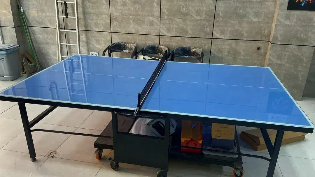 میز پینگ پونگ نو تاشو با راکت های برند Loki|ورزشهای توپی|آبیک, |دیوار