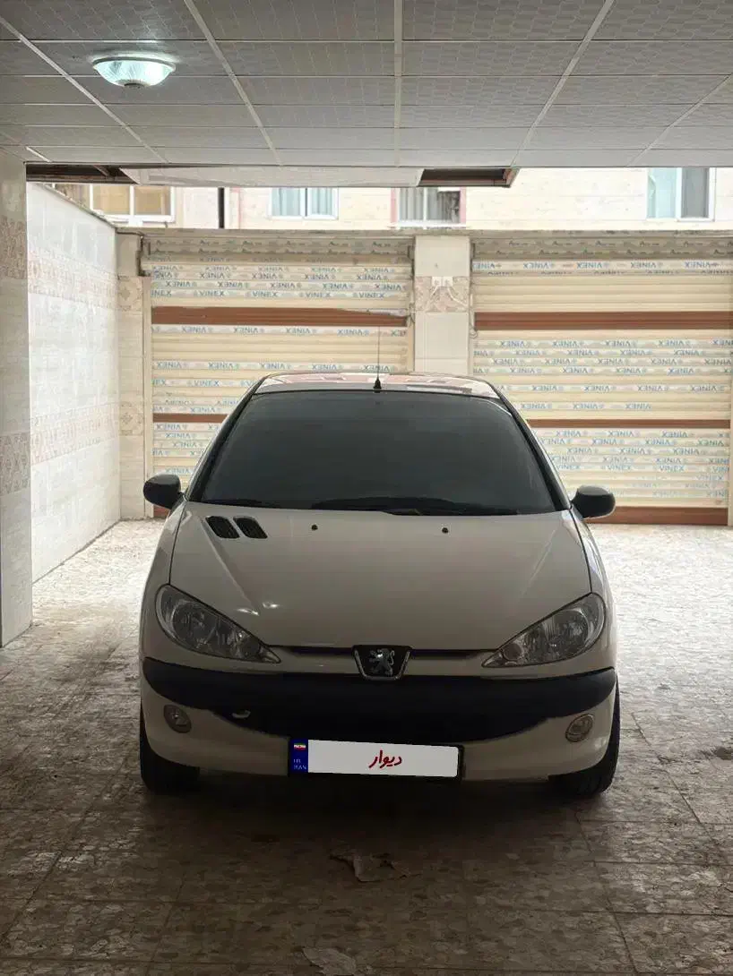 206 sd دوگانه کارخانه|خودرو سواری و وانت|رشت, رشتیان|دیوار