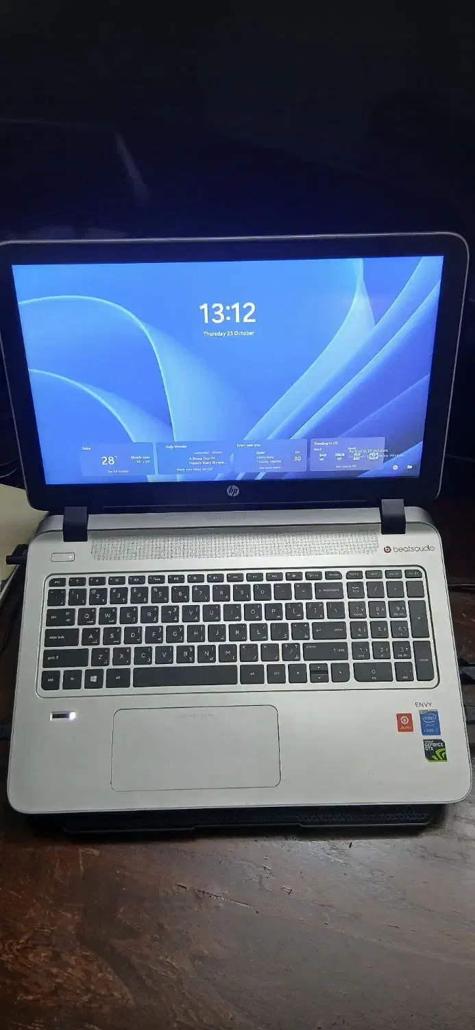 فروش یا معاوضه لپ تاپ hp envry15|رایانه همراه|اصفهان, مهدی آباد|دیوار