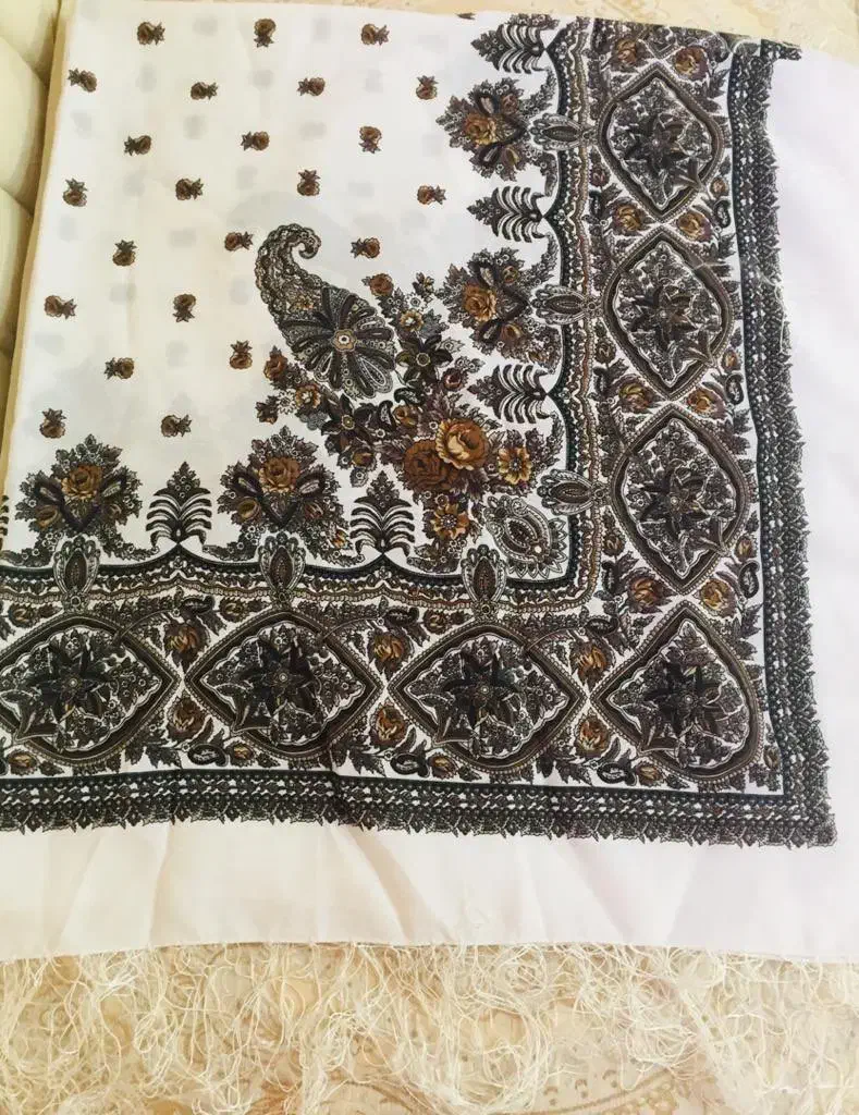 رومیزی سنتی ترکمن بسیار زیبا کاملا نو|پرده، رانر، رومیزی|قم, هفت تیر|دیوار