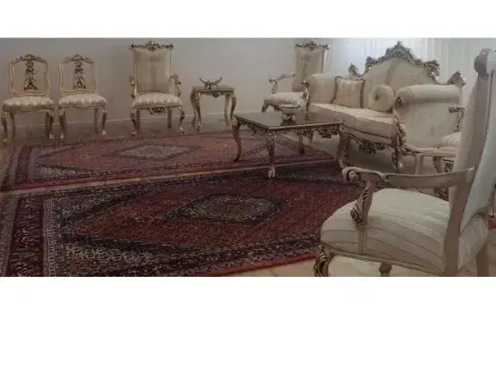 مبل سلطنتی ۹ نفره|مبلمان خانگی و میز عسلی|اردبیل, |دیوار